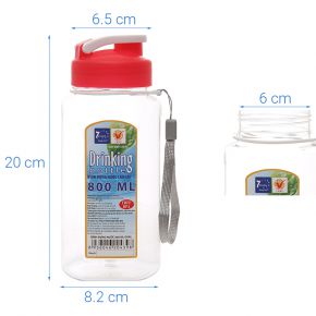 Bình đựng nước Oval 800ml