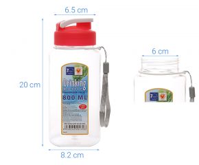 Bình đựng nước Oval 800ml