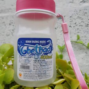 Bình đựng nước thể thao PP 400ml