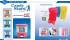 Thùng rác đạp vuông Candy 9L