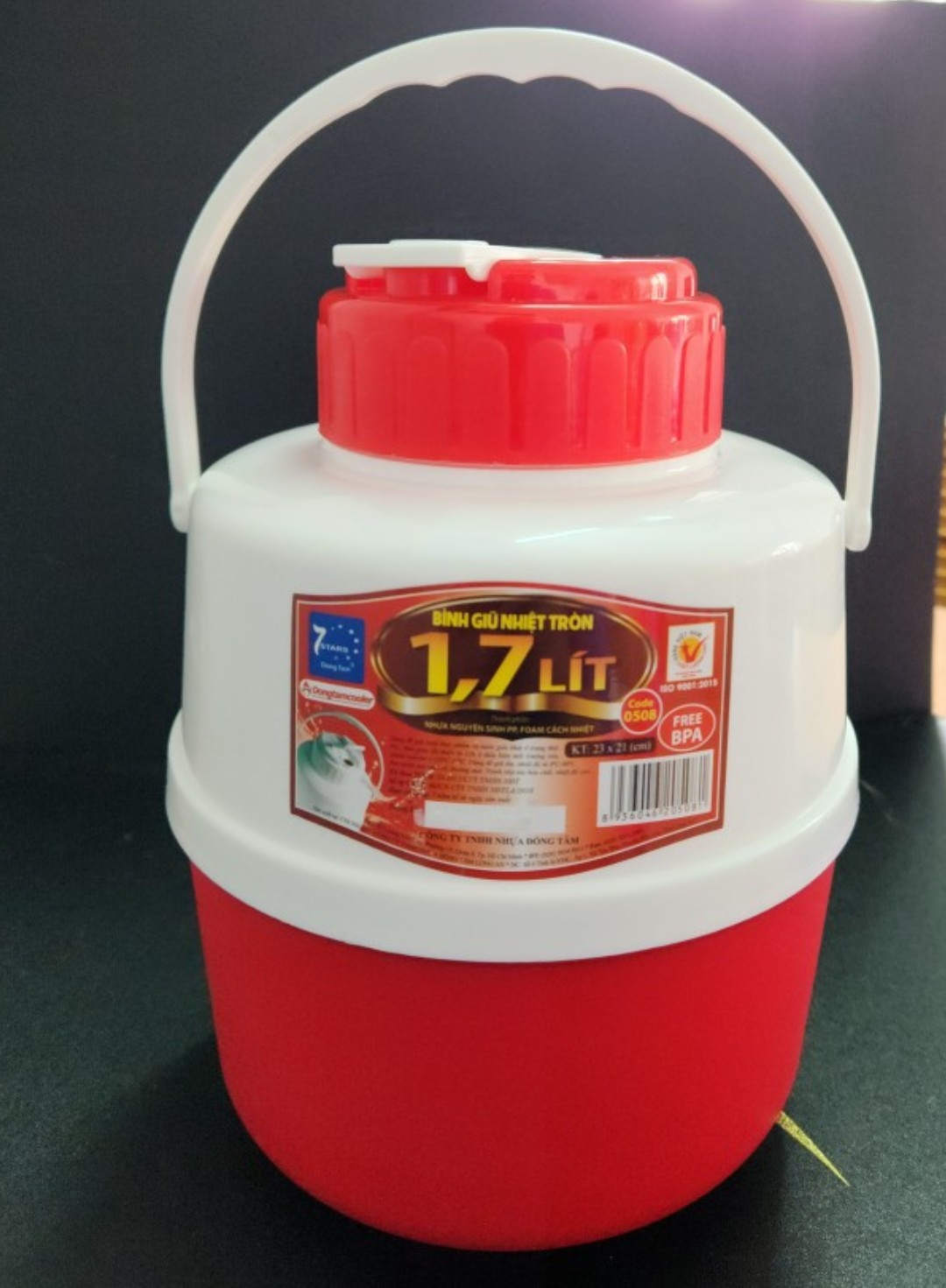 Bình giữ nhiệt 1,7 lít DT0508