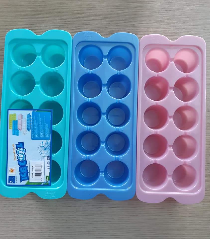 Khay đá tròn 10 viên